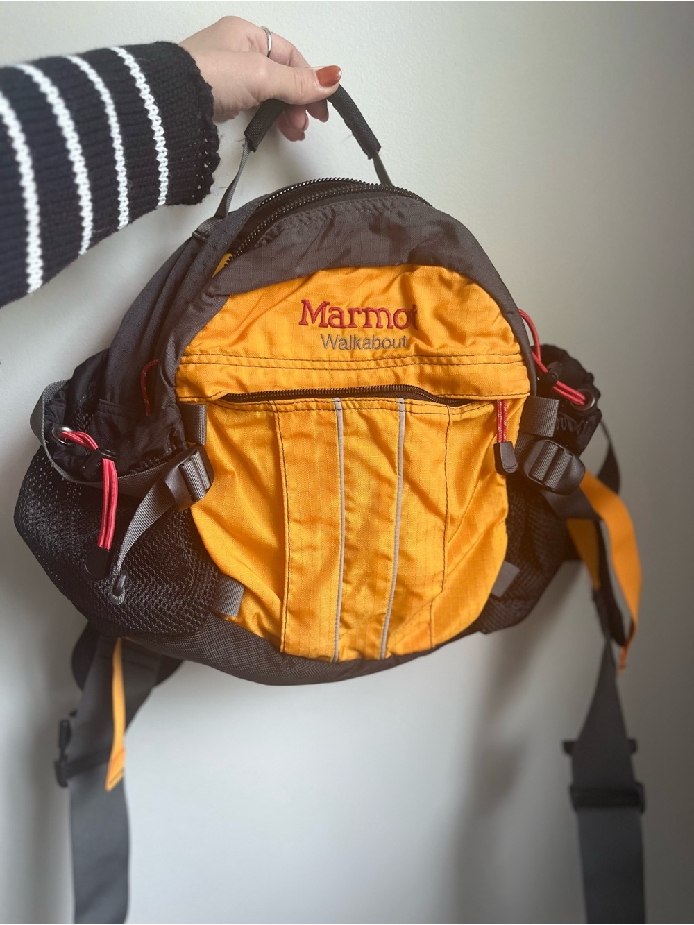 Marmot Walkabout orange and Black Daypack